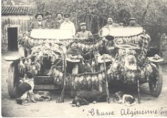 UNE PARTIE DE CHASSE EN 1918 A SAIDA